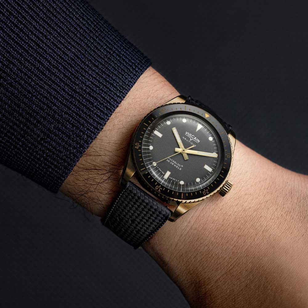 VULCAIN Skindiver Nautique - Bronzo & Grigio