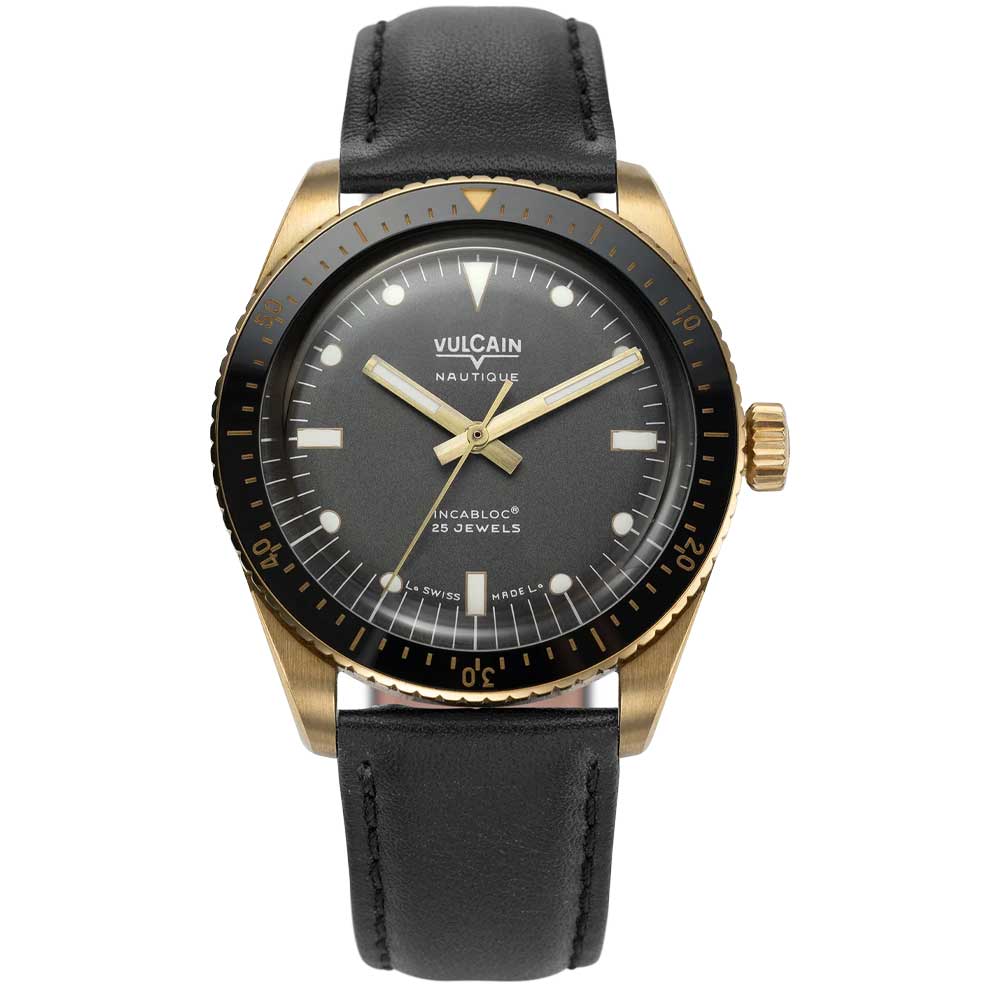 VULCAIN Skindiver Nautique - Bronze & Grau