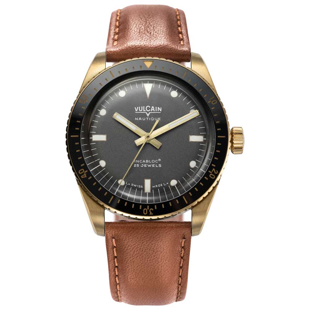 VULCAIN Skindiver Nautique - Bronze & Grau