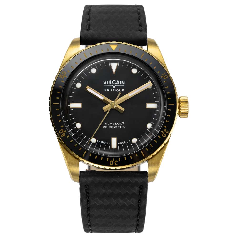 VULCAIN Skindiver Nautique - Gold & Black