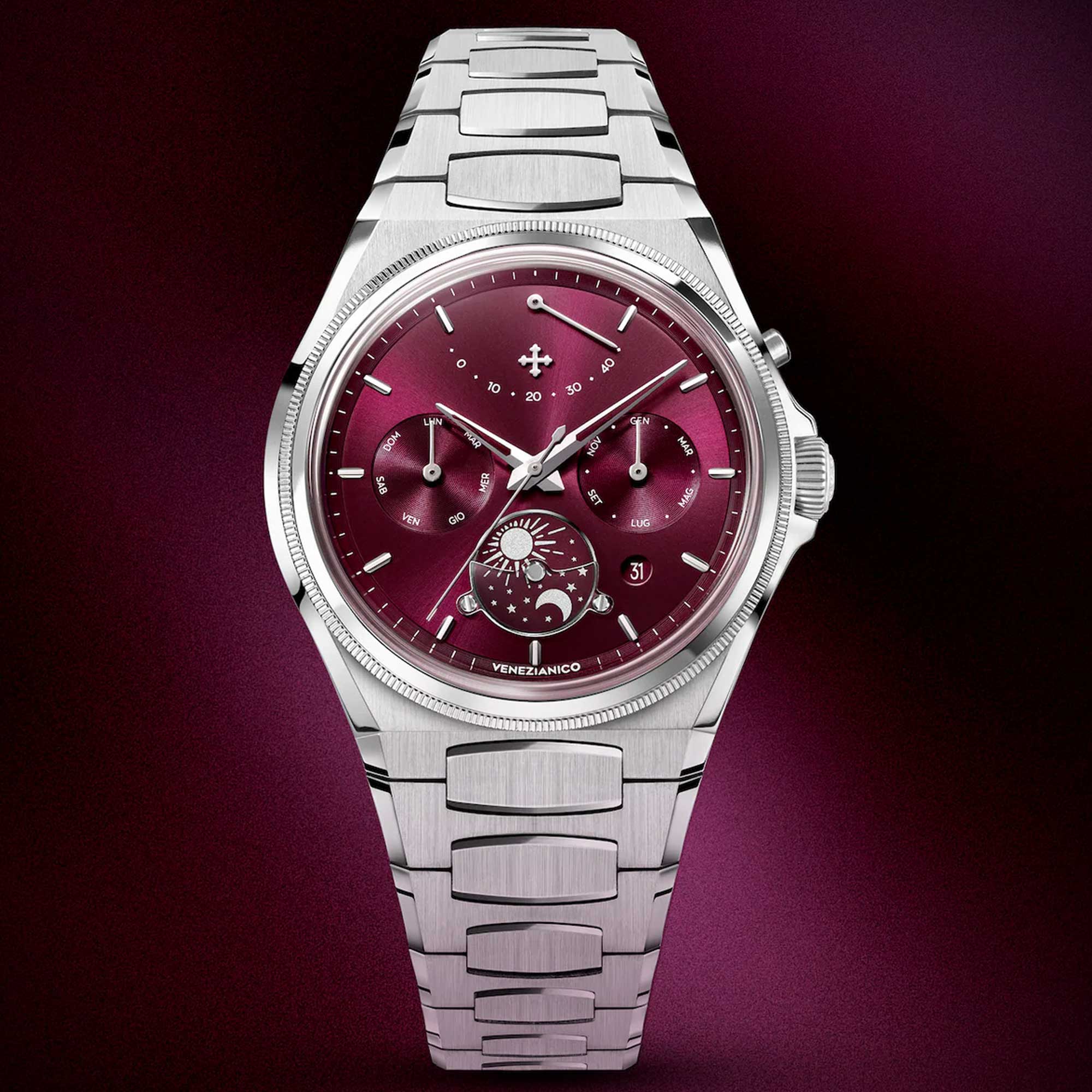 Venezianico Arsenale Calendar Violet 6221581C – WATCHDAVID.SHOP
