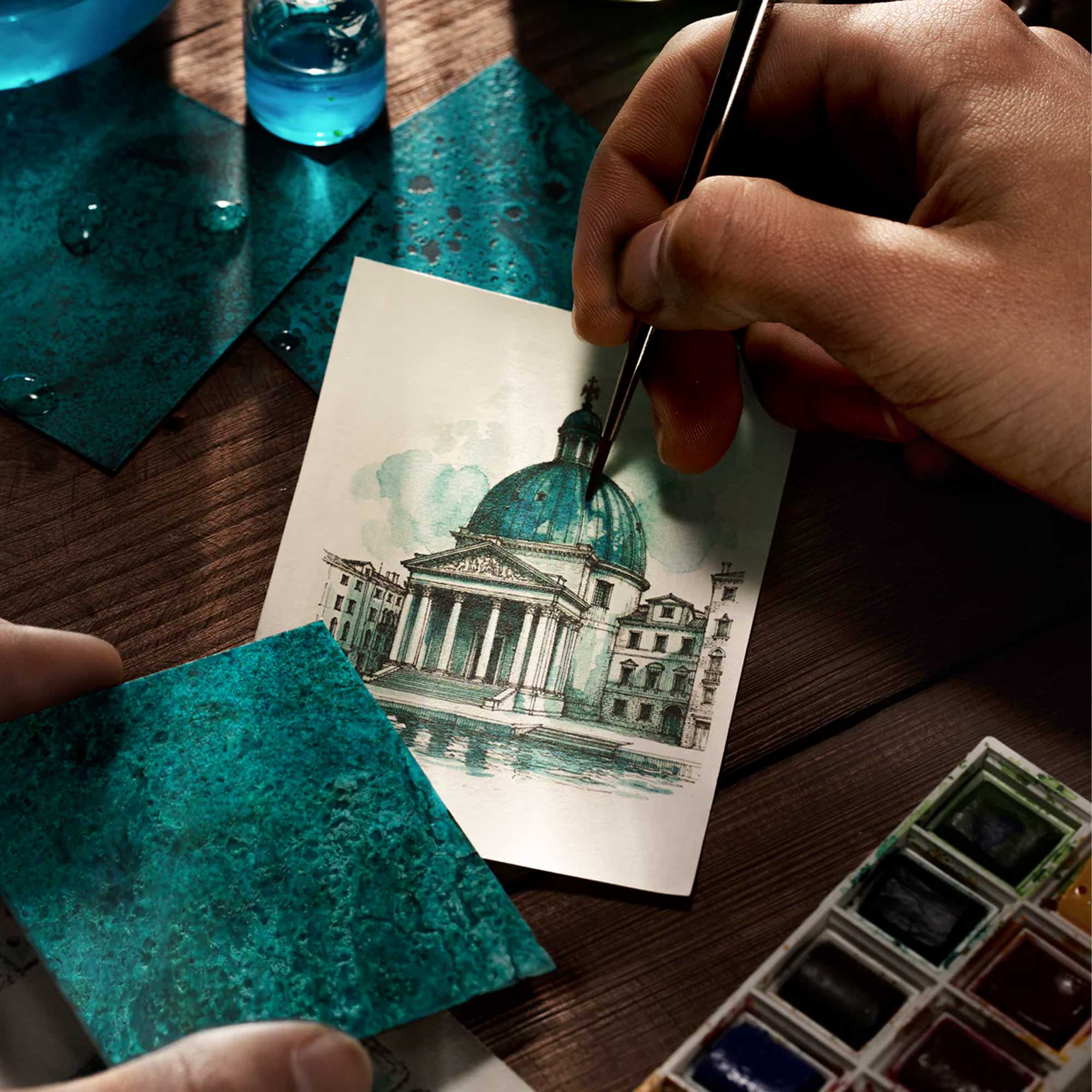 Venezianico Nereide Verdigris 4521549