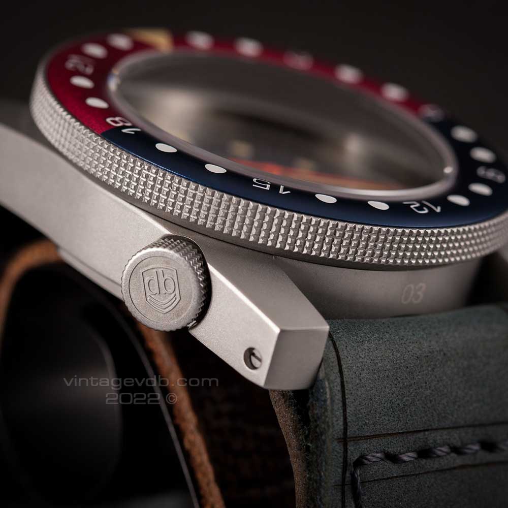 Vintage VDB D22 Pepsi GMT Blasted
