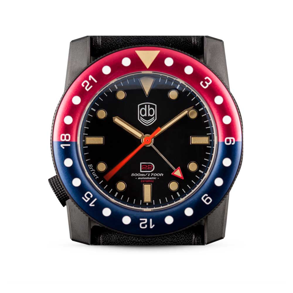 Vintage VDB D22 Pepsi GMT Ceramic Blasted