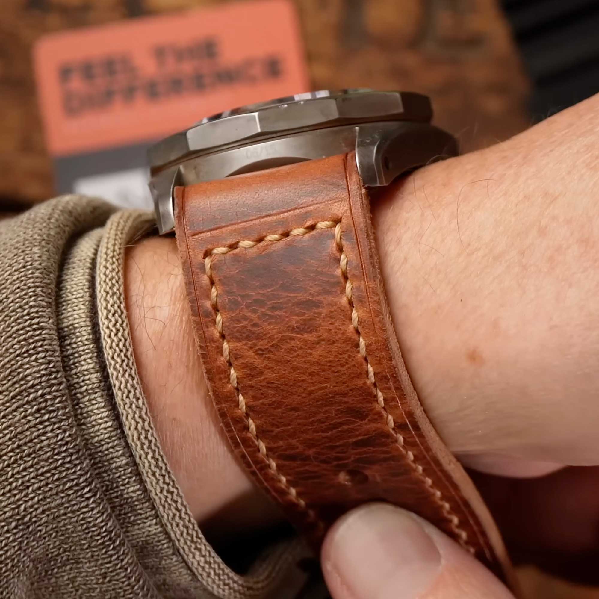 Vintage VDB F24 Brown Historisk Begränsad 2/2 Fotoklocka