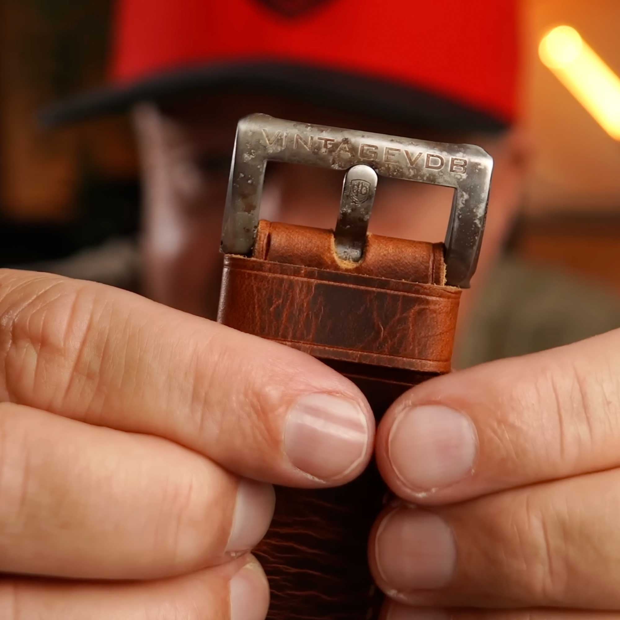 Vintage VDB F24 Brown Historisk Begränsad 2/2 Fotoklocka