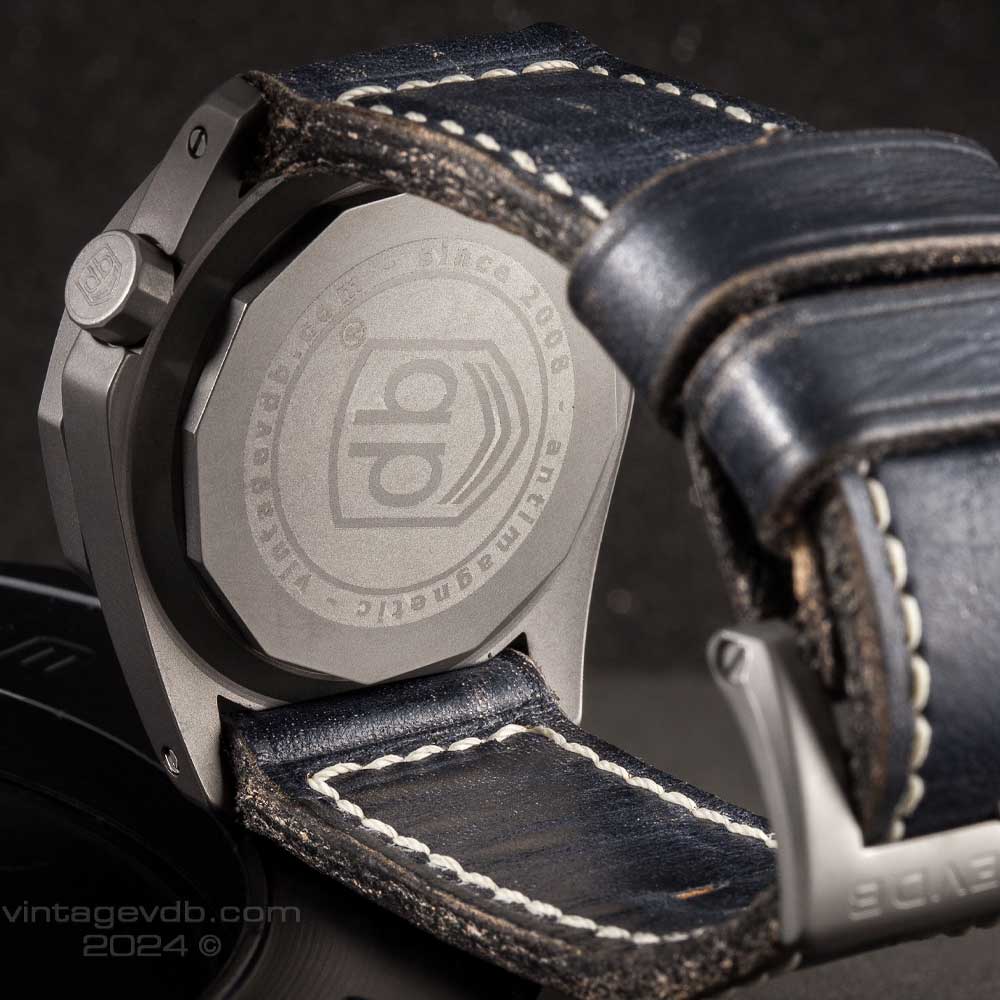 Vintage VDB F24 Titanium GMT Pepsi