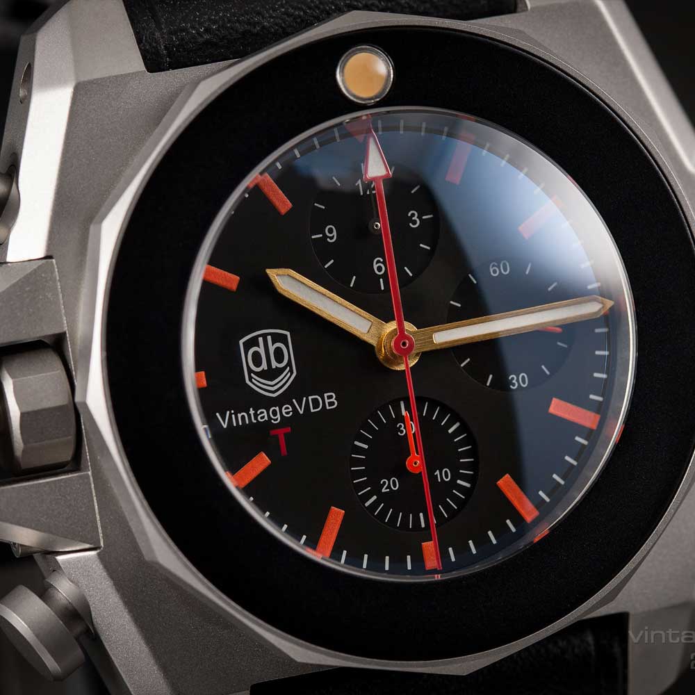 Vintage VDB TIMER T CHRONO BLASTED