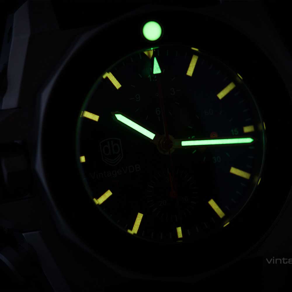 Vintage VDB TIMER T CHRONO BLASTED