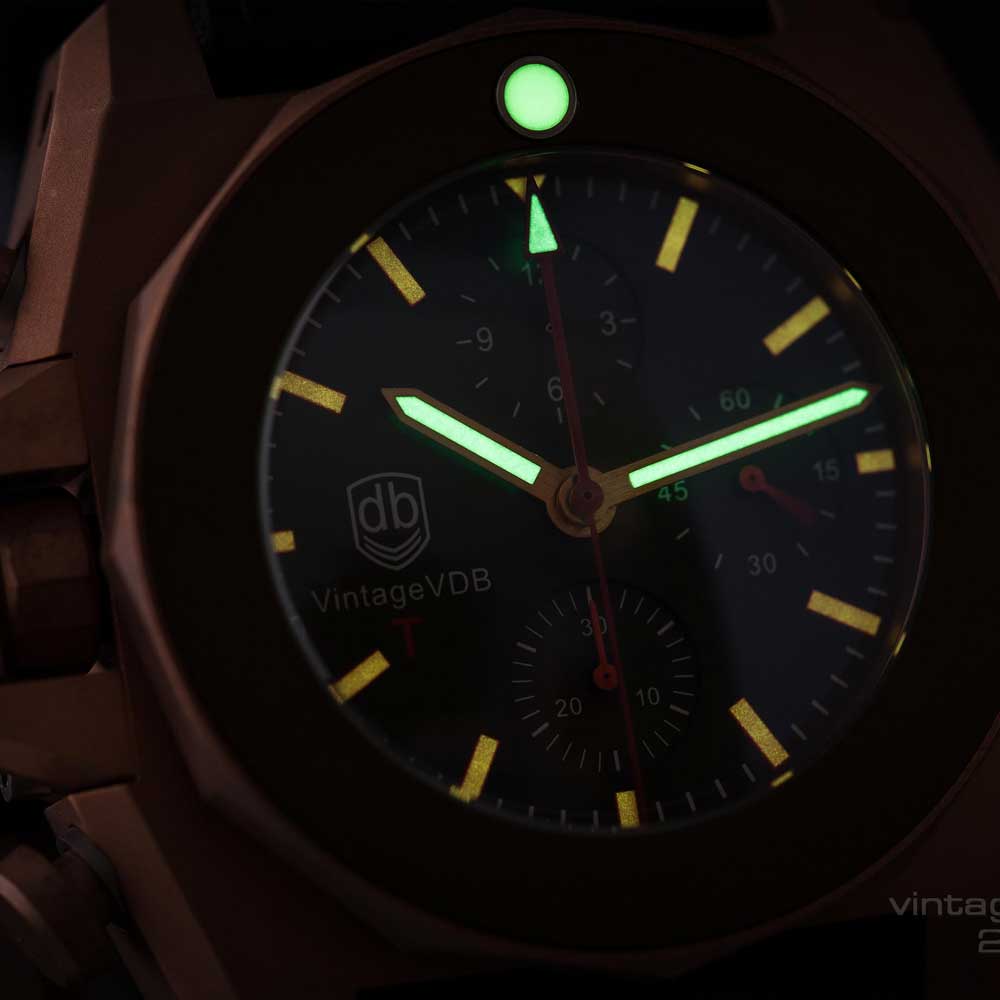 Vintage VDB TIMER T CHRONO BRONZE