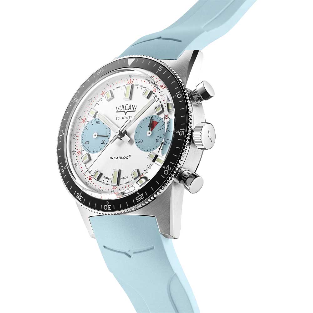 Vulcain Skindiver Chronograph ICE BLUE 590176BL7.BHM286