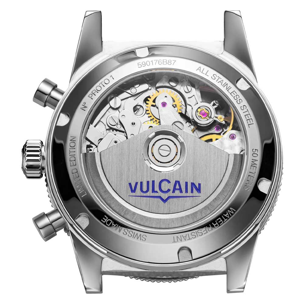 Vulcain Skindiver Chronograph ICE BLUE 590176BL7.BHM286