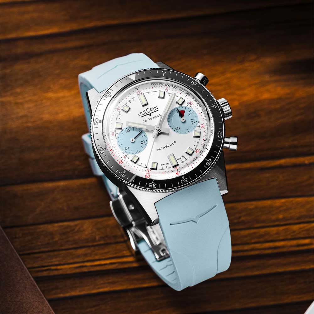 Vulcain Skindiver Chronograph ICE BLUE 590176BL7.BHM286