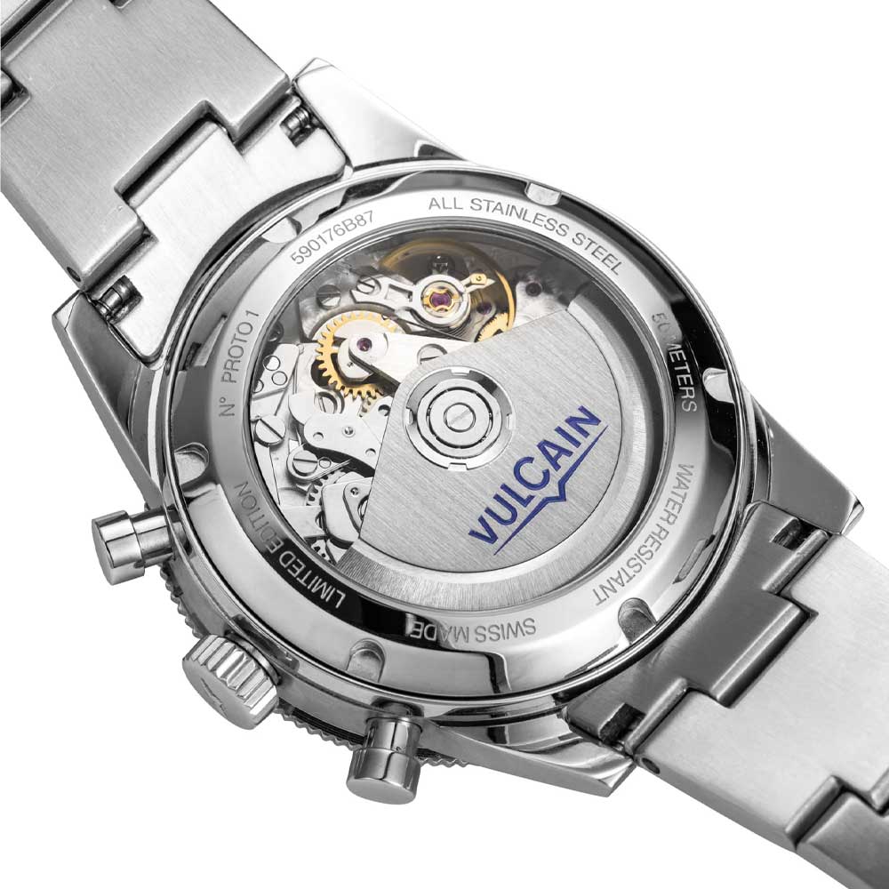 Vulcain Skindiver Chronograph Meteorite 590176T17.BHM286