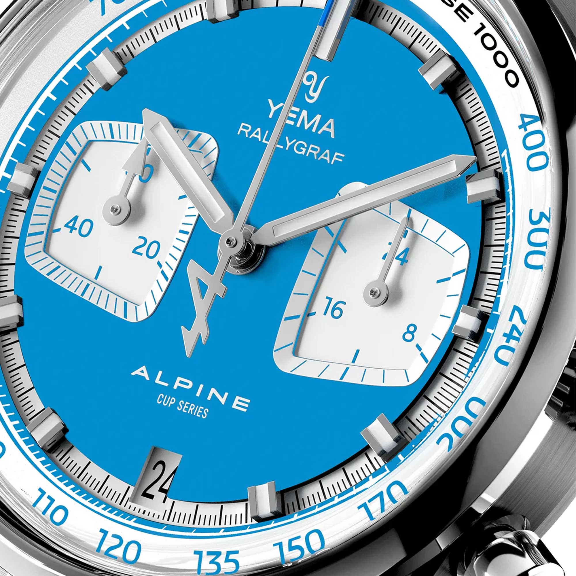 YEMA Rallygraf Meca Quartz Reverse Panda YMHF1580