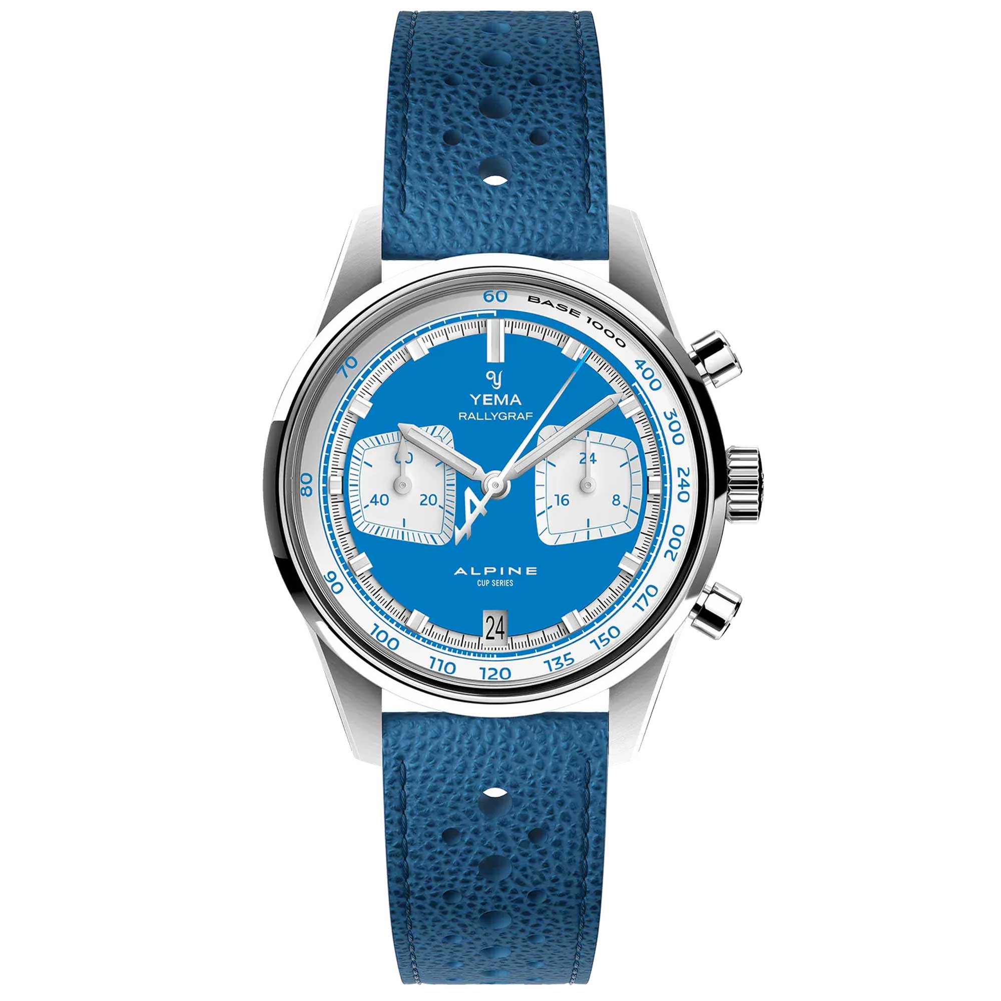 YEMA Rallygraf Meca Quartz Reverse Panda YMHF1580