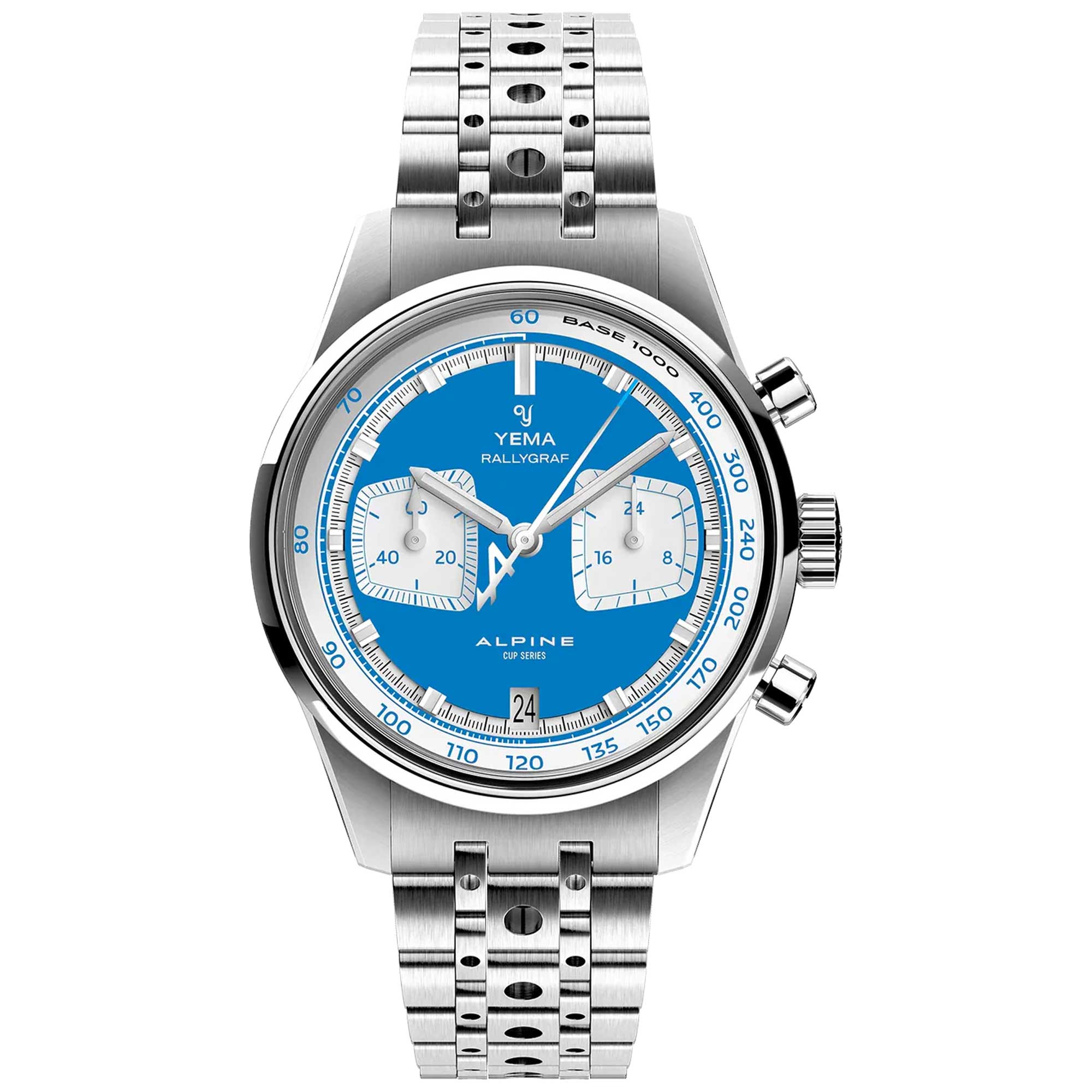YEMA Rallygraf Meca Quartz Reverse Panda YMHF1580