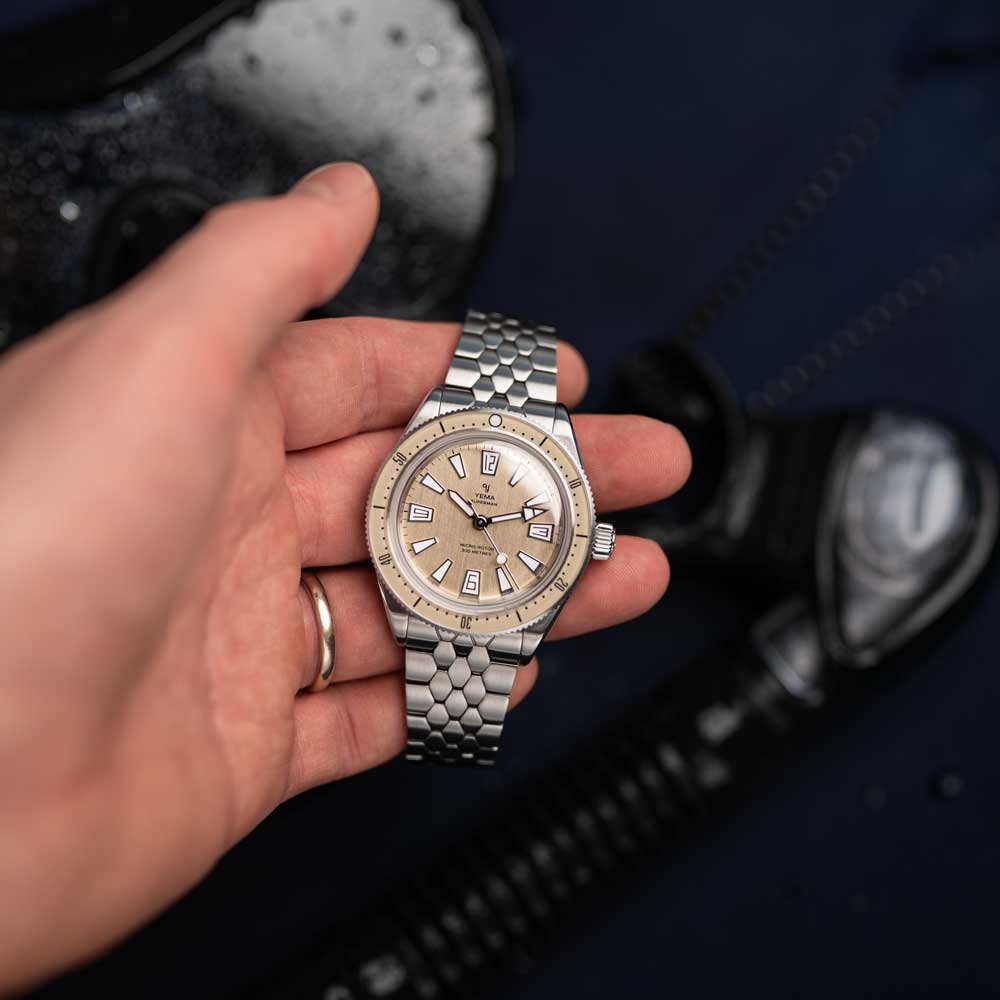 YEMA Skin Diver CMM.20 - Beige 12.25.20.33.SN.M3