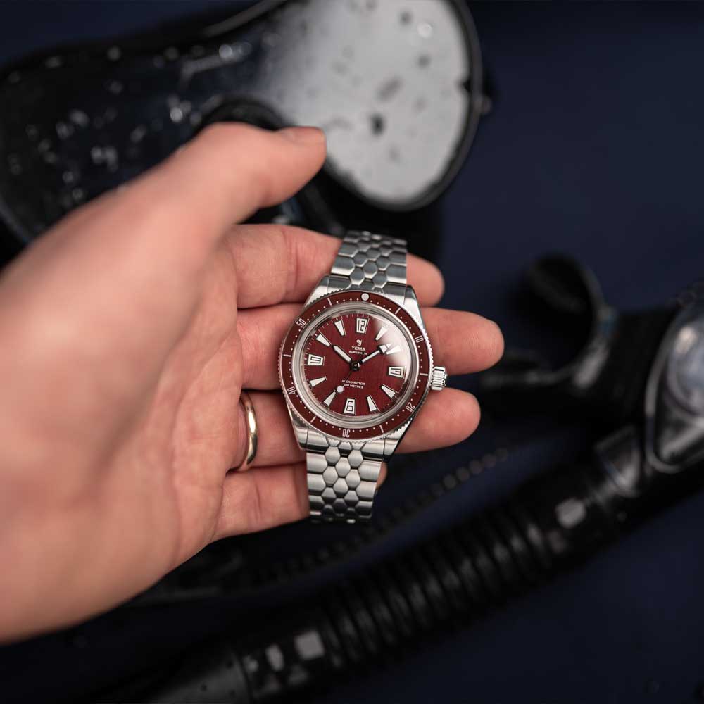 YEMA Skin Diver CMM.20 - Bordeaux 12.25.20.11.SN.M3