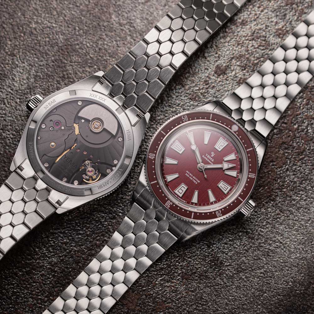 YEMA Skin Diver CMM.20 - Bordeaux 12.25.20.11.SN.M3