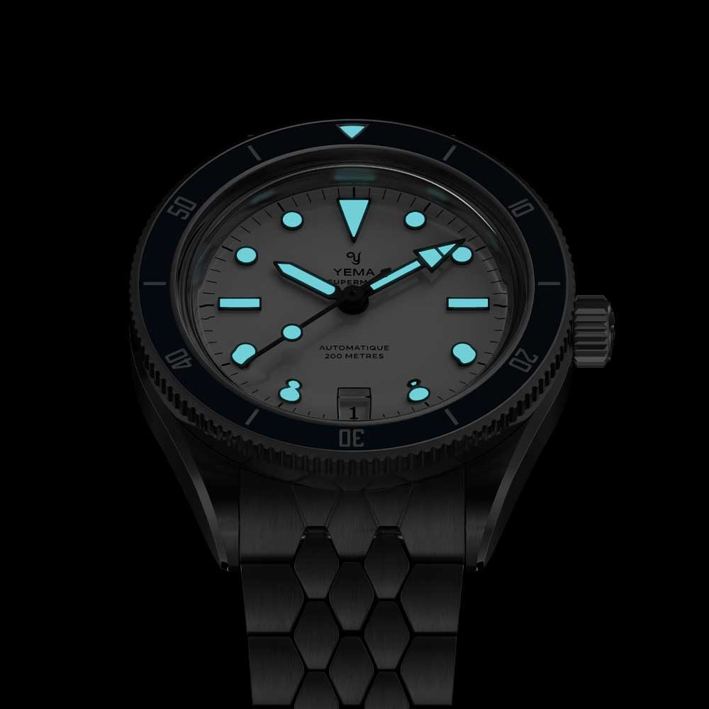 YEMA Superman DATO CMM.10 White Blue