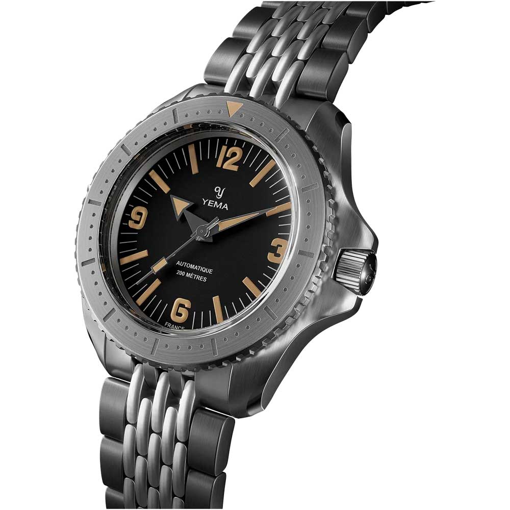 Yema Diver Schwarz YDIV25-AMS