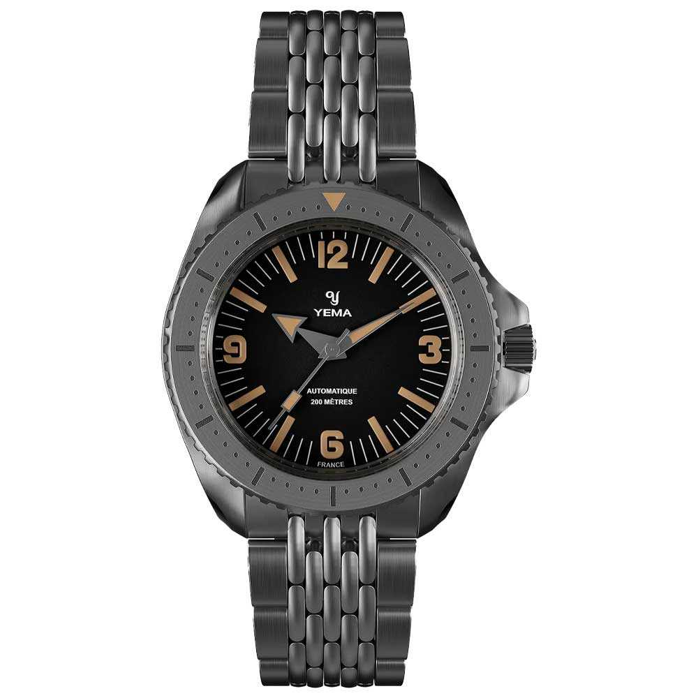 Yema Diver Schwarz YDIV25-AMS