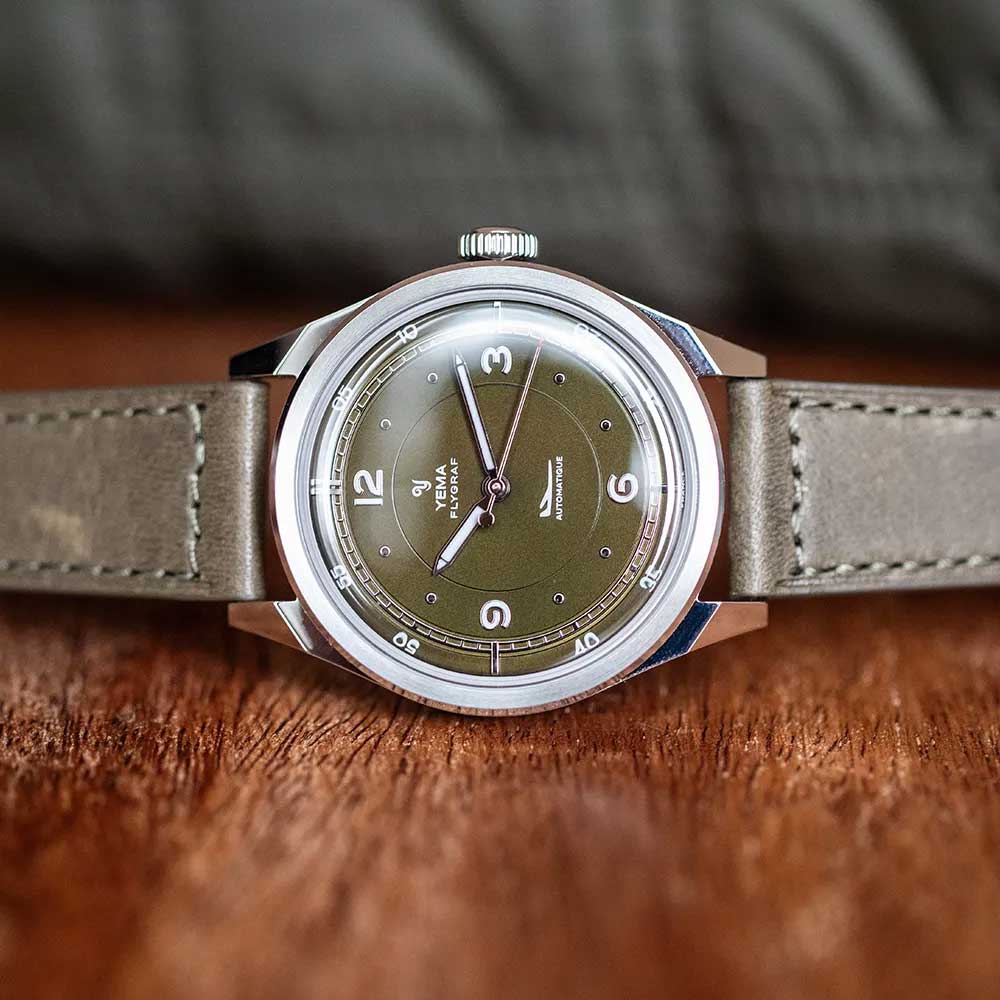 Yema Flygraf Pilot Khaki YFLY25-ZMS