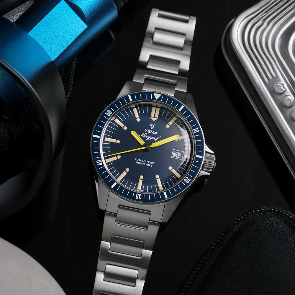 Yema Urban Navygraf Heritage Blau YNAV25-GM