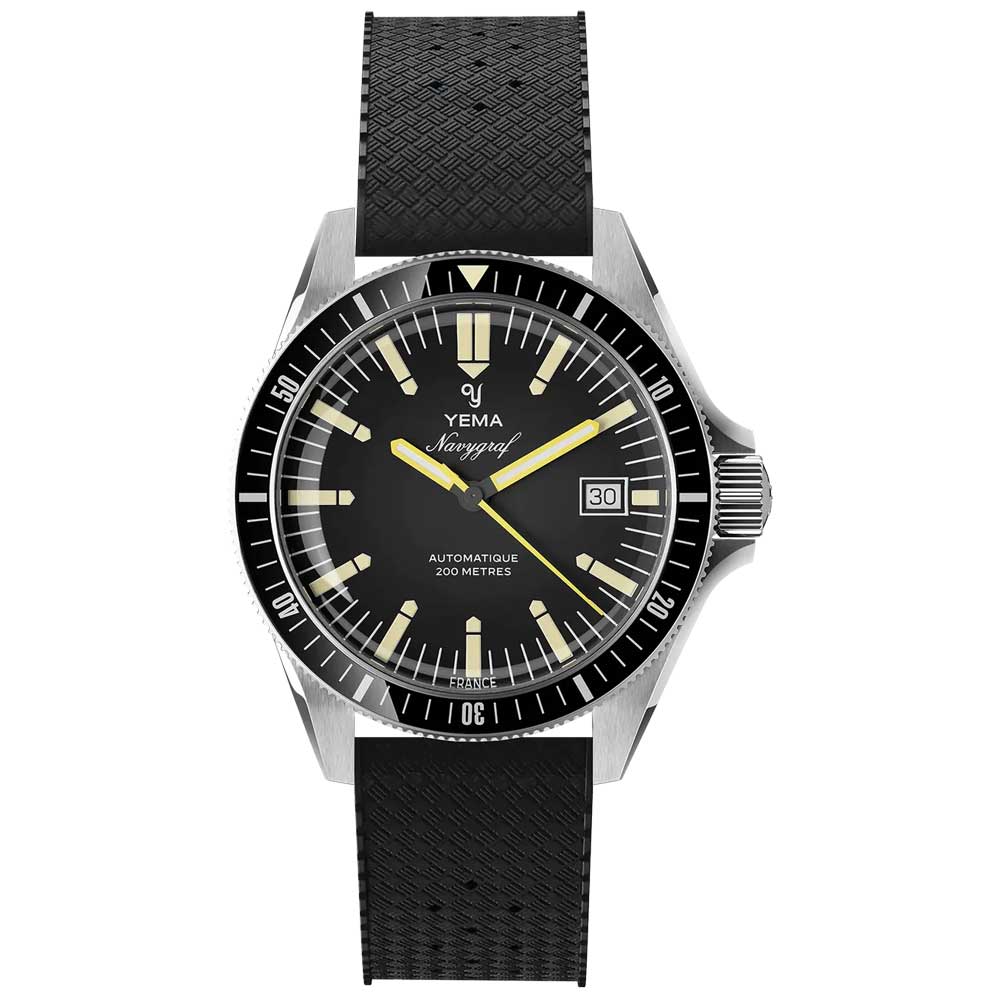 Yema Urban Navygraf Heritage Schwarz YNAV25-AM