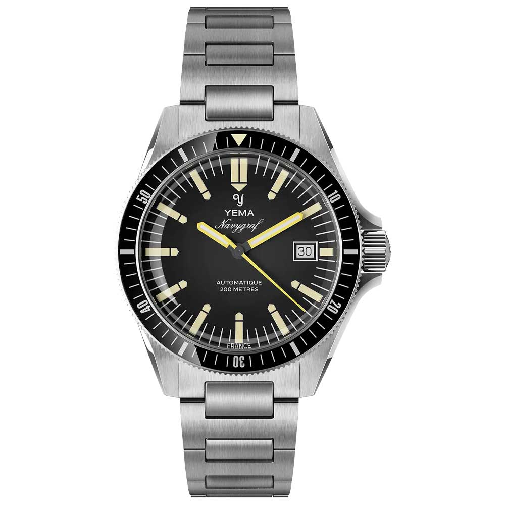 Yema Urban Navygraf Heritage Schwarz YNAV25-AM