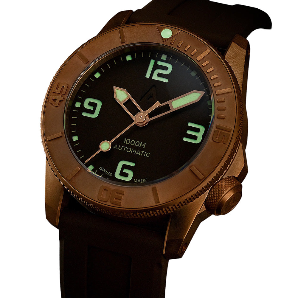 Andersmann BRONZE ANN0932 Taucheruhr 1.000m Limited