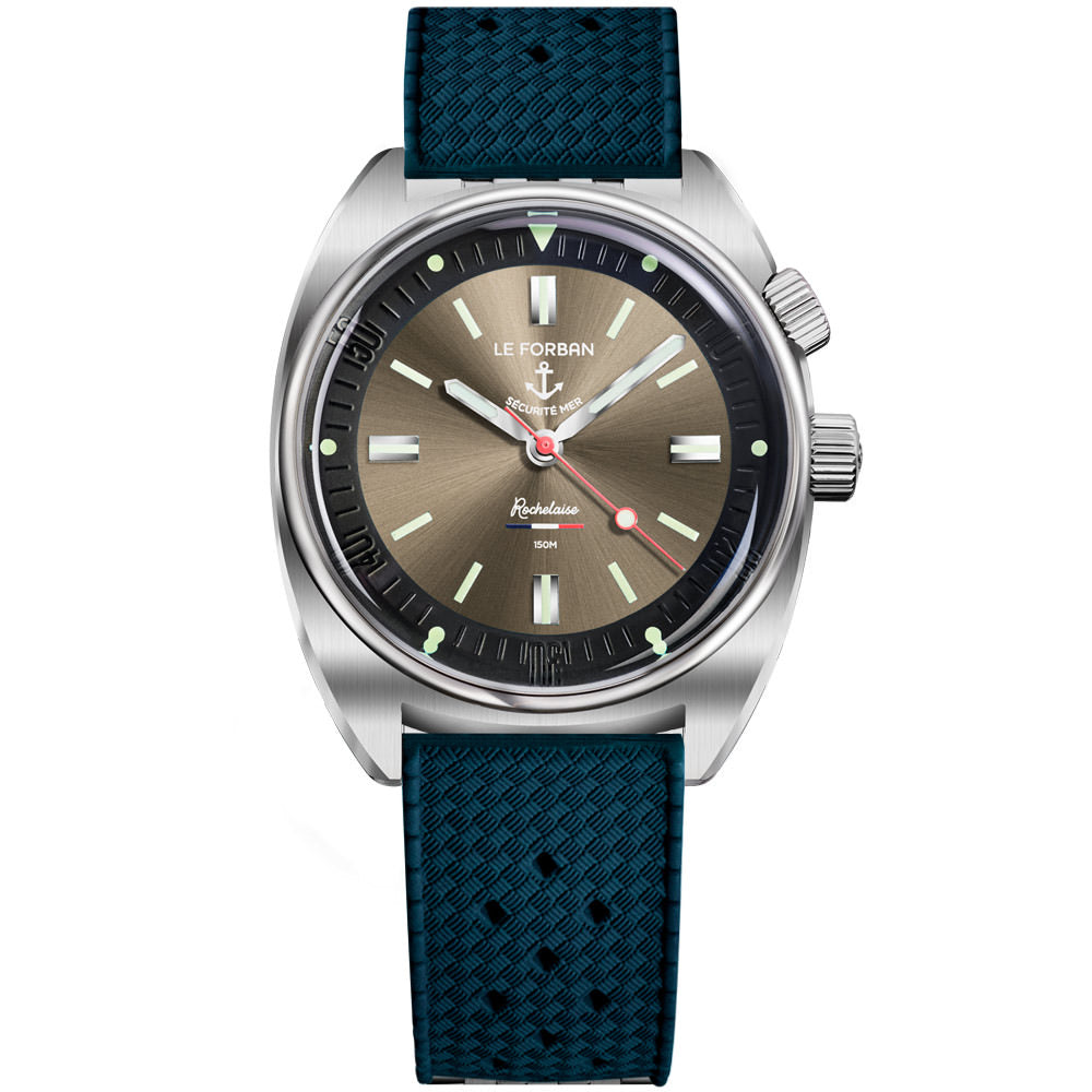 Le Forban Sécurité Mer Rochelaise Sand-Grey (sandgrau / braun) Superkompressor Tropic Armband