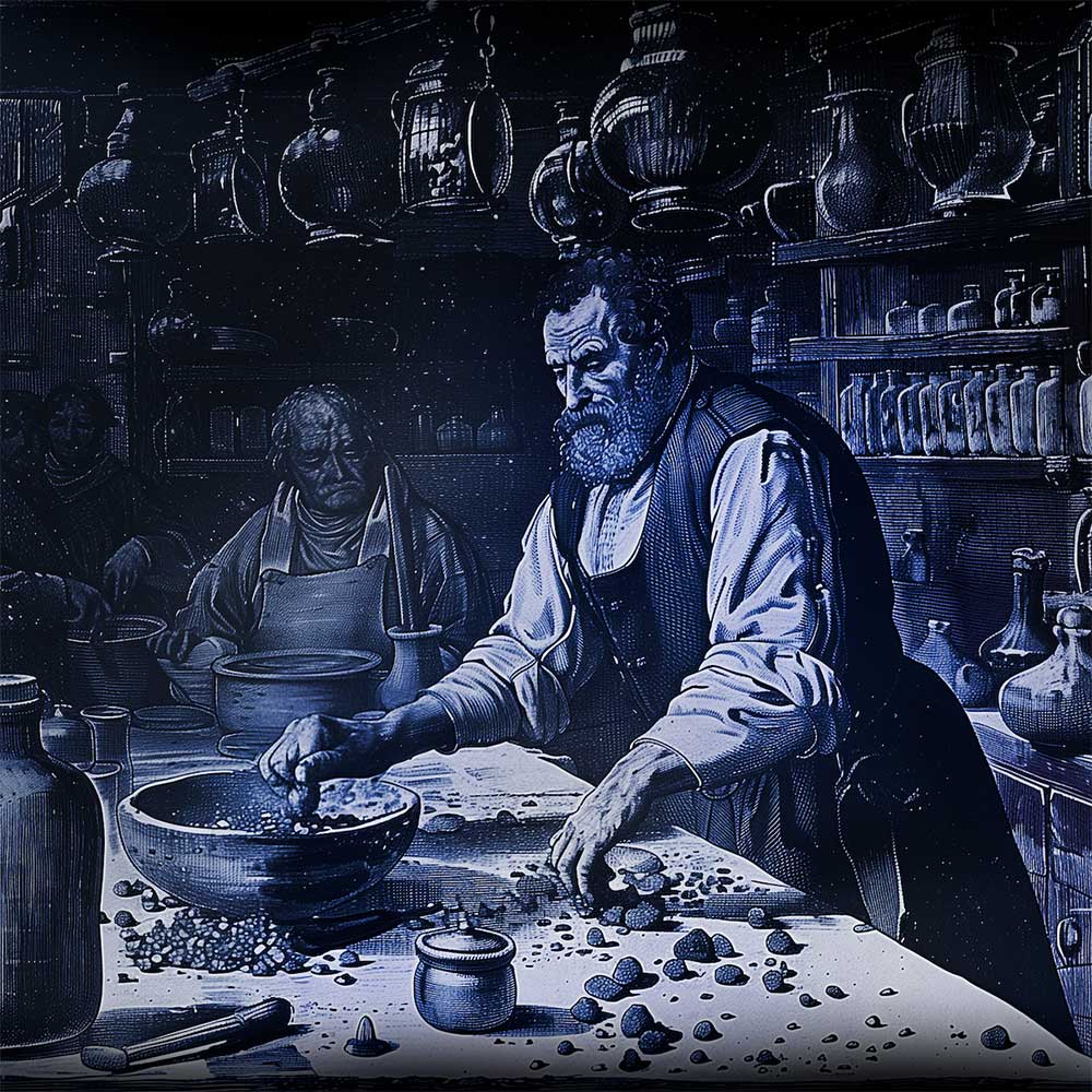 Venezianico Nereide Lapislazzuli