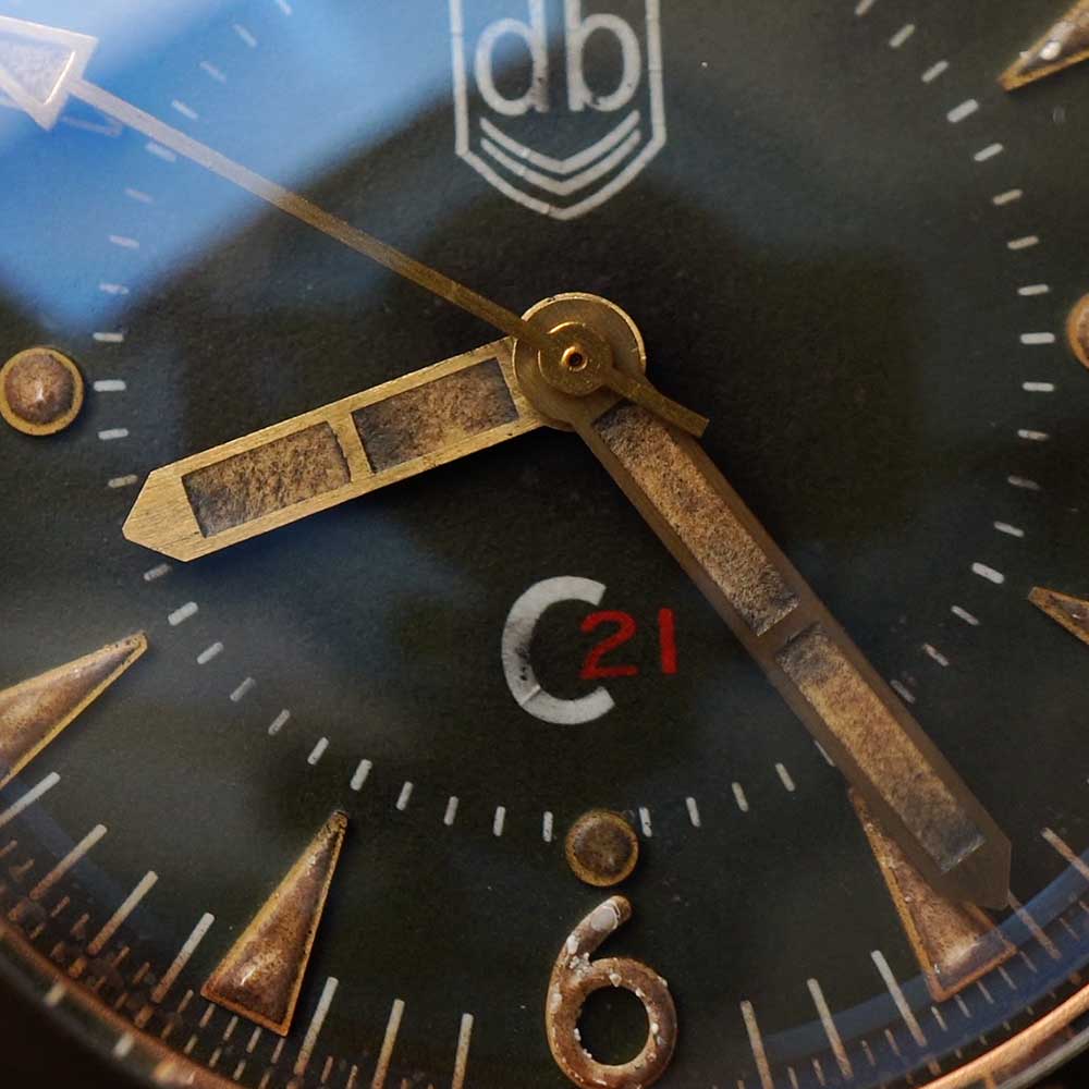 Vintage VDB C21 Bronze Historical Taucheruhr