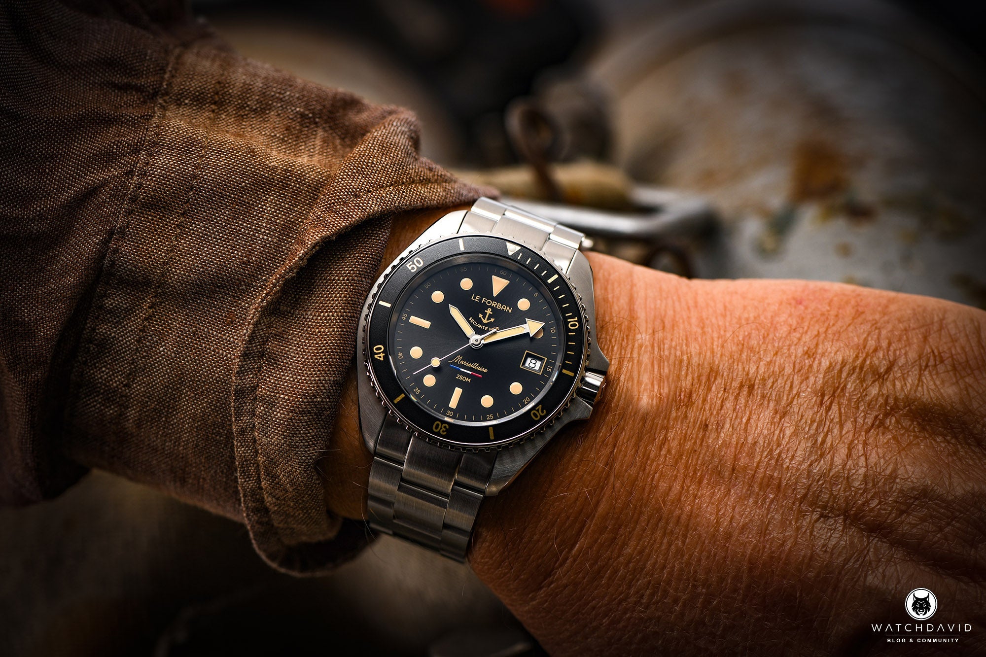 Le Forban Sécurité Mer Marseillaise Old Black & Abyss Blue