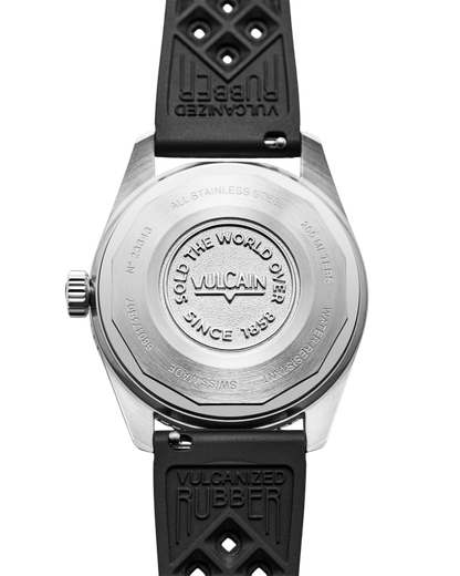 Vulcain Skindiver GMT - White Luminova Beige 680174A57.BHM286