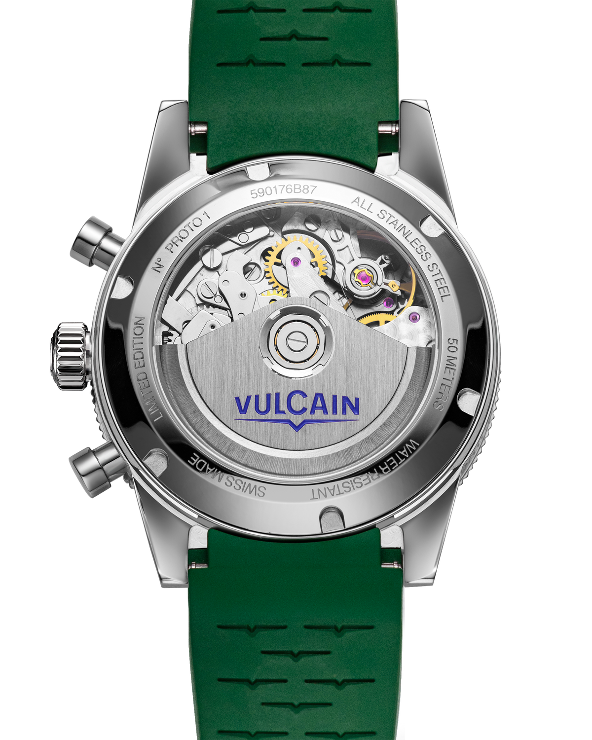Vulcain Skindiver Chronograph GREEN 590176BK7.BHM286