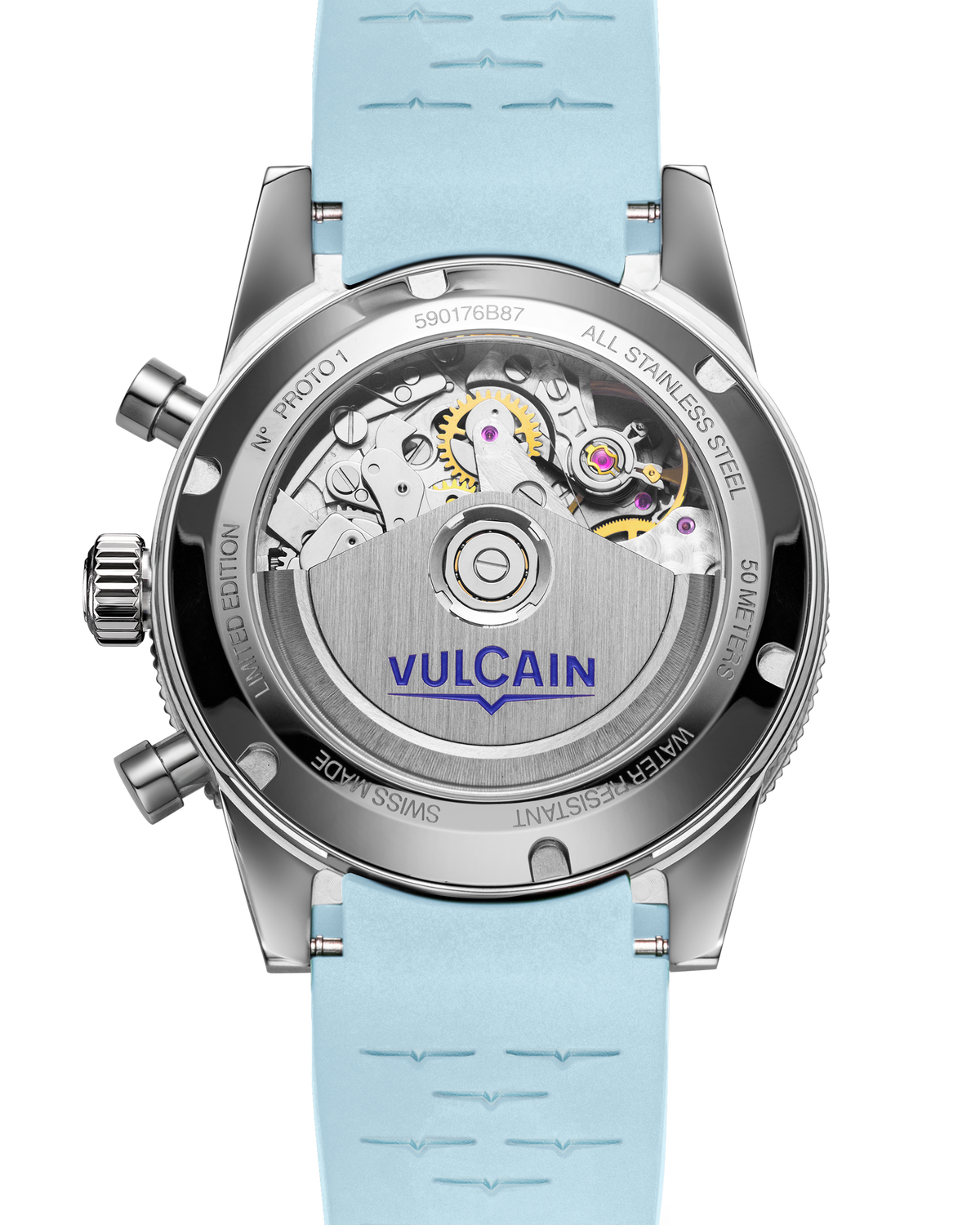 Vulcain Skindiver Chronograph ICE BLUE 590176BL7.BHM286