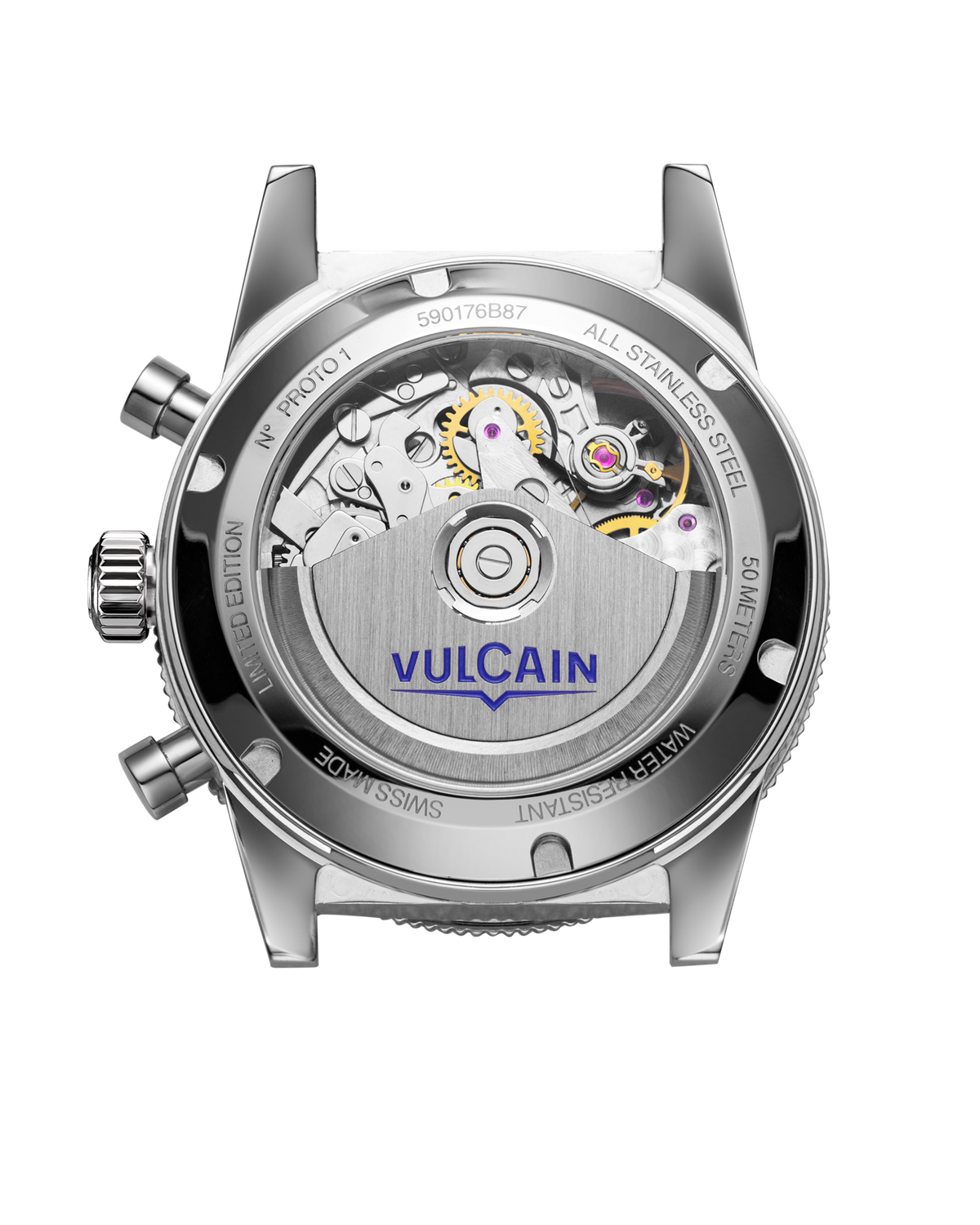 Vulcain Skindiver Chronograph ICE BLUE 590176BL7.BHM286