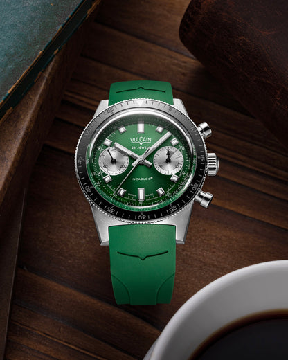 Vulcain Skindiver Chronograph GREEN 590176BK7.BHM286