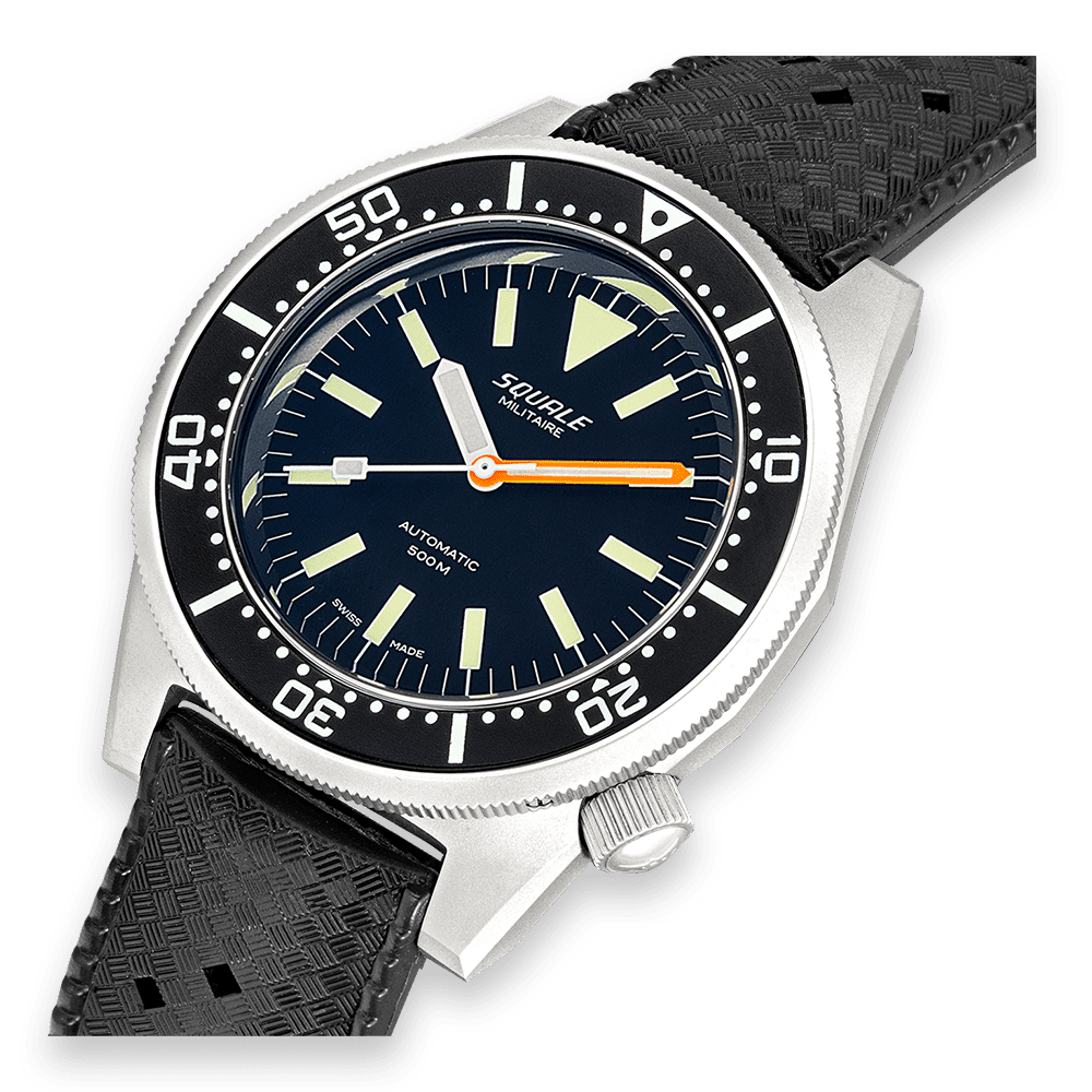 Squale 1521 Militaire Blasted 1521MILBL.HT Tropical Band Taucheruhr