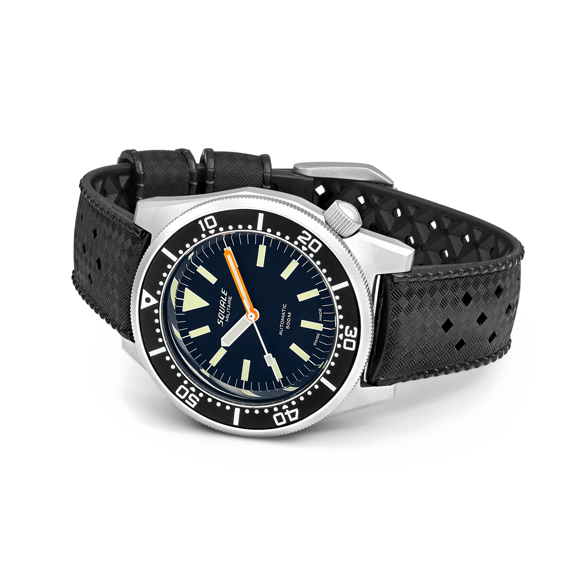 Squale 1521 Militaire Blasted 1521MILBL.HT Tropical Band Taucheruhr