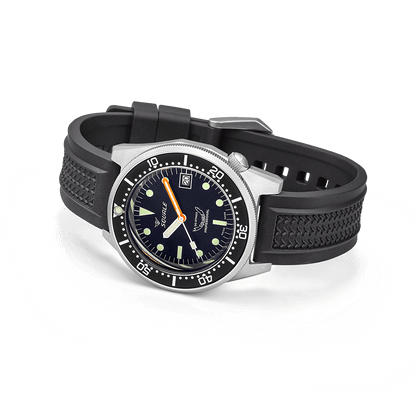 Squale 1521 Black Blasted 1521BKBL.NT Tropical Band Taucheruhr