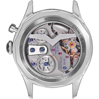VULCAIN Cricket Classique 36 mm - Black & Khaki numbers - Boden