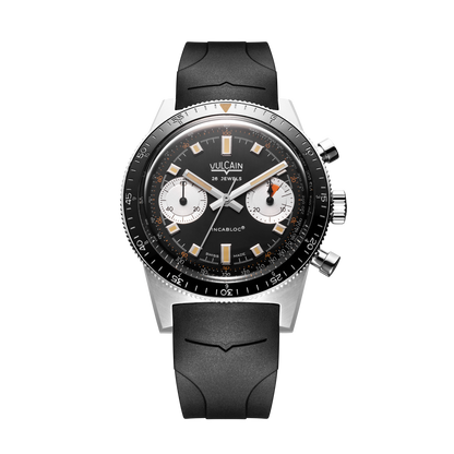 VULCAIN Skindiver Chronograph Black 590176A07.BAC201 590176A07.BHM286