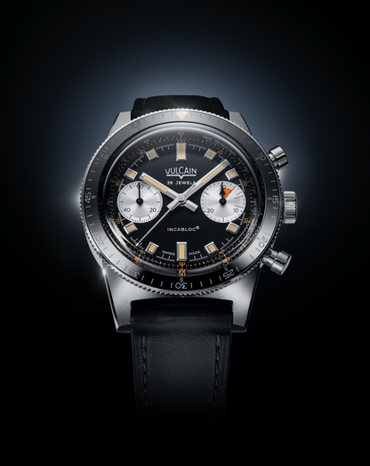 VULCAIN Skindiver Chronograph Black 590176A07.BAC201 590176A07.BHM286