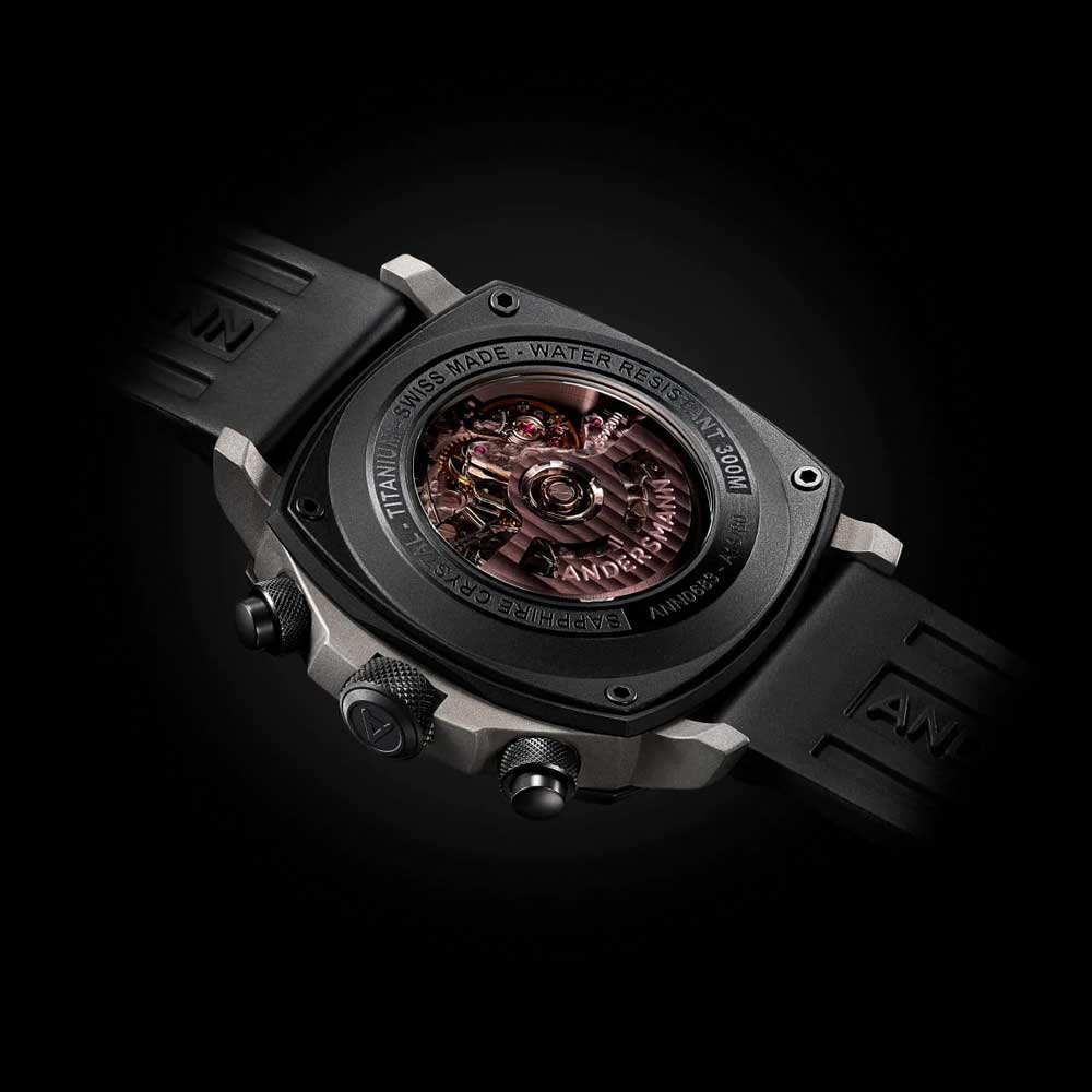 Andersmann CHRONOGRAPH DLC ANN0681 300m ETA Swiss Made Limited