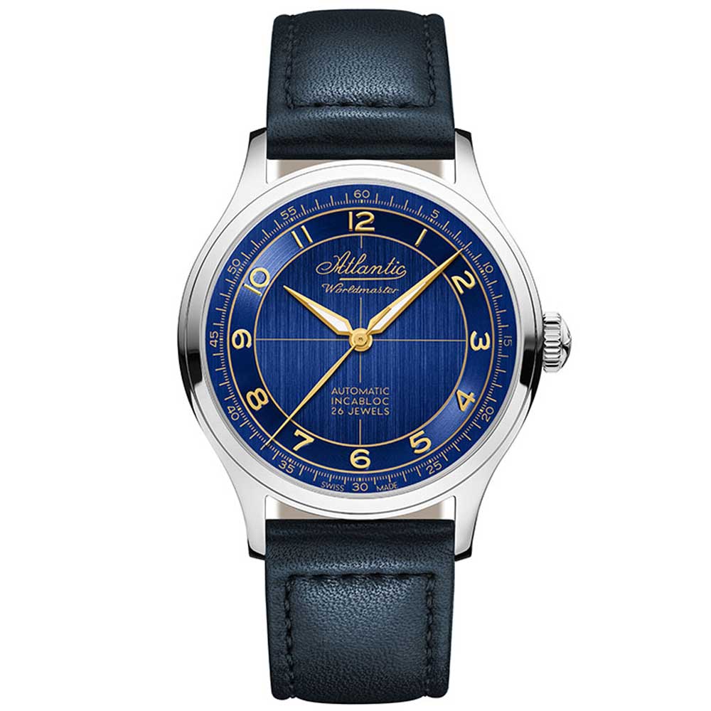 Atlantic Worldmaster Original 39mm Automatic | Blue 53780.41.53G