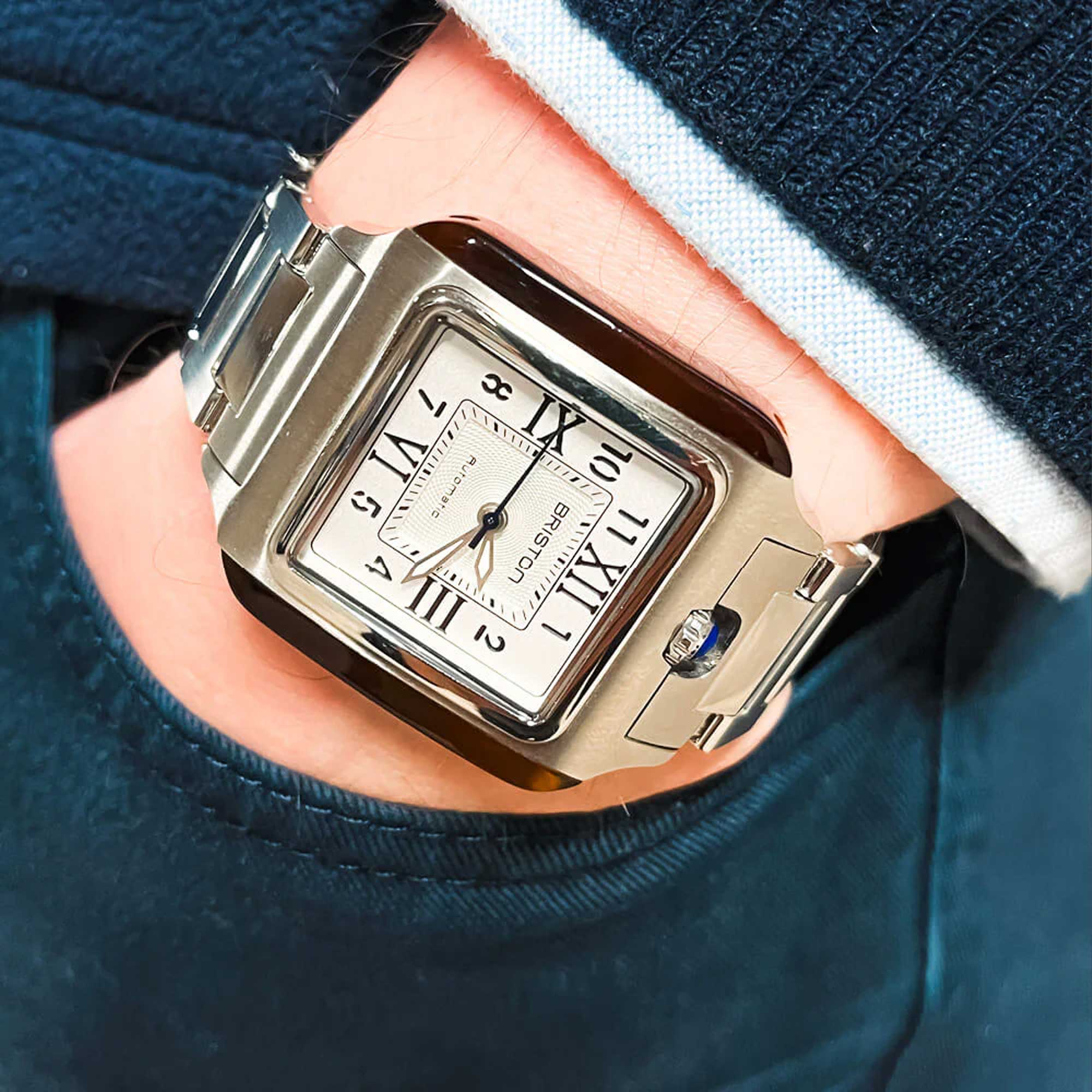 Montre de démonstration n°3 BRISTON Streamliner URBAN 10th chronographe noir